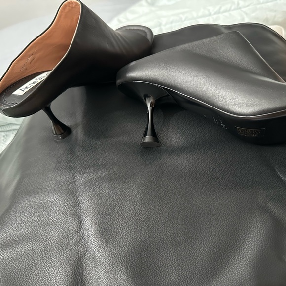 COPY - Leather sandals Acne Studios Nice handmade really comfortable heel shoes - Picture 6 of 7